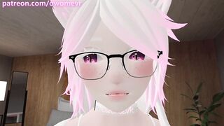 Shy and blushy vtuber takes you home after a date - Romantic POV VRchat erp - Preview