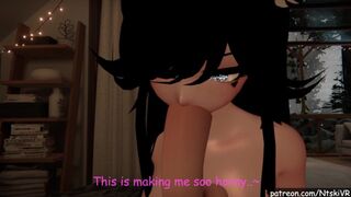 VRChat Neko Mommy Dominates you in bed..~ (18+ JOI/RP PREVIEW)