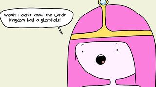 Princess Bubblegum Finds a Gloryhole And Sucks Dick - Adventure Time Porn Parody