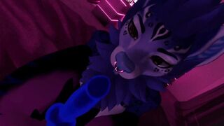 Milf Furry Sucking A Knot on VRChat