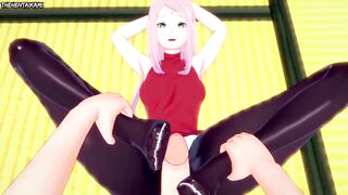 Hentai POV Feet Naruto Sakura Haruno Uchiha Boruto