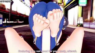 Hentai POV Feet Chun Li Street Fighter