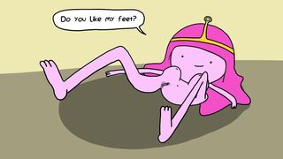 Princess Bubblegum Feet - Adventure Time Porn