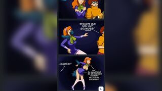 Adult Daphne 7 Men Bukkake Parody Comic