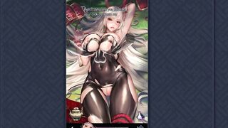 [Adult Games by Andrae] Rin's Stroking Her Pussy with a Sword - Sex Video 1 [King of Kinks - Nutaku]