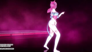 [MMD] IU - LILAC Spirit Blossom Ahri Sexy Kpop Dance League Of Legends Uncensored Hentai
