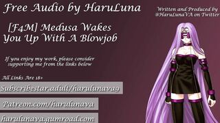18+ Short Fate Audio - Medusa Wakes You Up With A Blowjob