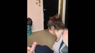 Lesbian girl started sucking ricks and now she can’t stop