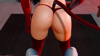 Ripples - Part 24 - Sex Scenes - Sexy Devil Cosplay Dancing Ass By LoveSkySan