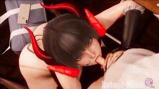 【Hatano Miwa MMD DANCER】Zury delicious tasty ass devouring cocks intense sex hot ass hungry for cum