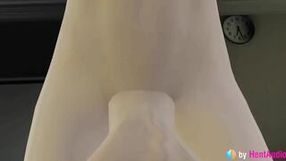 POV you Suck Futa Cock and get a Huge Load down your Throat (with Realistic ASMR Sound) 3d Animation