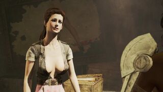 Lesbian Sex with Secretary of Detective Valentine | Fallout Porno