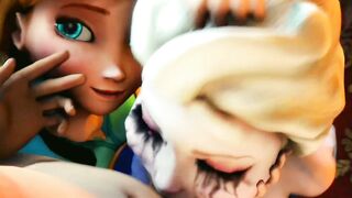 Frozen Princess Elsa Blowjob (Halloween Special)
