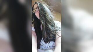 Beautiful Brunette BBW being Cute while she Teases you