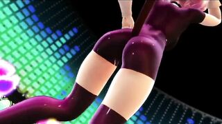Mmd R18 Shot Chan Pink Latex Suit Hot and Sexy 3d Hentai