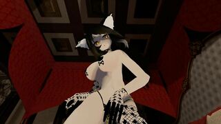 Big Titty Neko Cat Girl Rides and Lap Dance in Bedroom (POV)