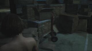 The Naked and Hot Beauty Jill from the Game Resident Evil 3 | Porno Game 3d
