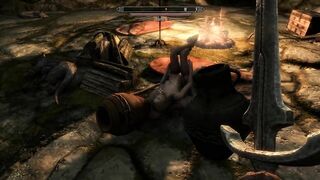 Skyrim - two Bandits Fucking in a Cave