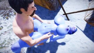 Thick Elf Takes Huge Fat Cock in her Pussy Skyrim
