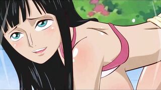 One Piece - Futa Nami X Nico Robin - Hentai P60