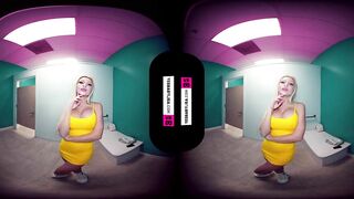 VR 3D 180 - TRYING DRESS ON MY BIG FAKE TITS - VIRTUAL REALITY 4K POV SEXY