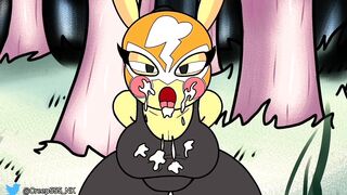 Pikachu Blowjob Cum (Pokemon parody)
