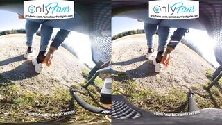 VR 3D Shoeplay Dangling Dipping Crush Girl Feet Socks Girl Shoes Virtual Reality VR Shoe Play Girl