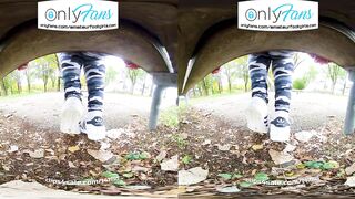 VR 3D Shoeplay Dangling Dipping Crush Girl Feet Socks Girl Shoes Virtual Reality VR Shoe Play Girl