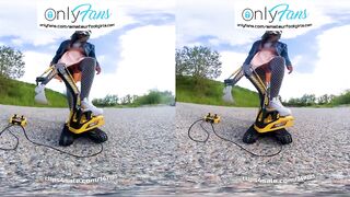 VR 3D Shoeplay Dangling Dipping Crush Girl Feet Socks Girl Shoes Virtual Reality VR Shoe Play Girl