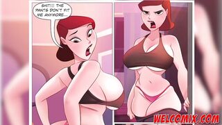 Overweight or curvaceous? Fucking a hot chubby and big butt milf! Pervert Cartoons