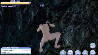 Dead or Alive Xtreme Venus Vacation Kokoro Rock Climbing Nude Mod Fanservice Appreciation