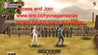 Pink haired girl having sex with soldiers in Succubus guild new hentai game video