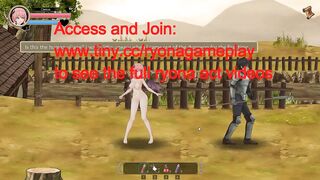 Pink haired girl having sex with soldiers in Succubus guild new hentai game video