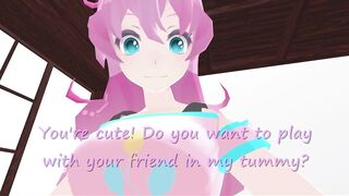 Pinkie Pie Vore Interactive (Read Comments) - Giantess Vore (MMD)