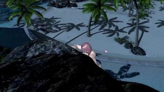 Dead or Alive Xtreme Venus Vacation Honoka Rock Climbing Nude Mod Fanservice Appreciation