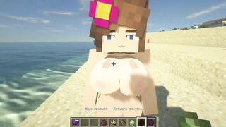 porn in minecraft Jenny mod | Sexmod SchnurriTV | sea ​​shore titfuck jenny