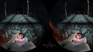 Lara Croft Giving you a cunnilingus in VR POV