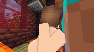 Getting Fucked Hard in Minecraft