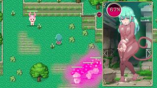 Mage Kanades Futanari Dungeon Quest gameplay and dating with furry bunnies
