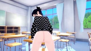 Sarada masturbates at school