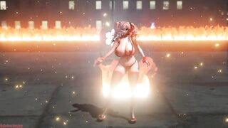 【MMD】 Roof On Fire - Maiko