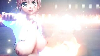 【MMD】 Roof On Fire - Pattie