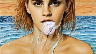 psychedelic tribute to EMMA WATSON - animation