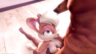 Adult Looney Tunes Lola Bunny Double Penetration Furry SFM
