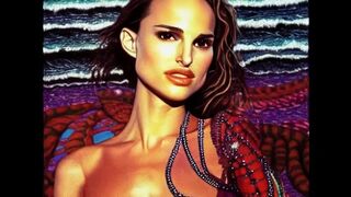 Psychedelic tribute to NATALIE PORTMAN - animation