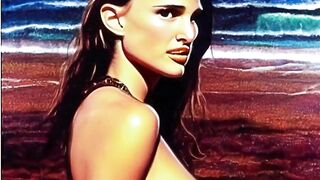 Psychedelic tribute to NATALIE PORTMAN - animation