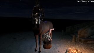 Knight Centaur cum (PC VR-Desktop Game Play, kentaur creampie by cenXaur)