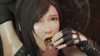 3D Compilation: Tifa Lockhart Deepthroad Hardcore Blowjob Final Fantasy Uncensored Hentai