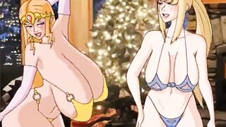 Christmas special sex with video game princesses