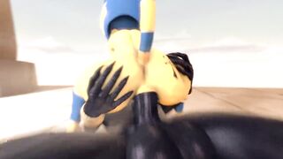 Ankha Rides Huge Cock Until her Ass is Filled with Cum